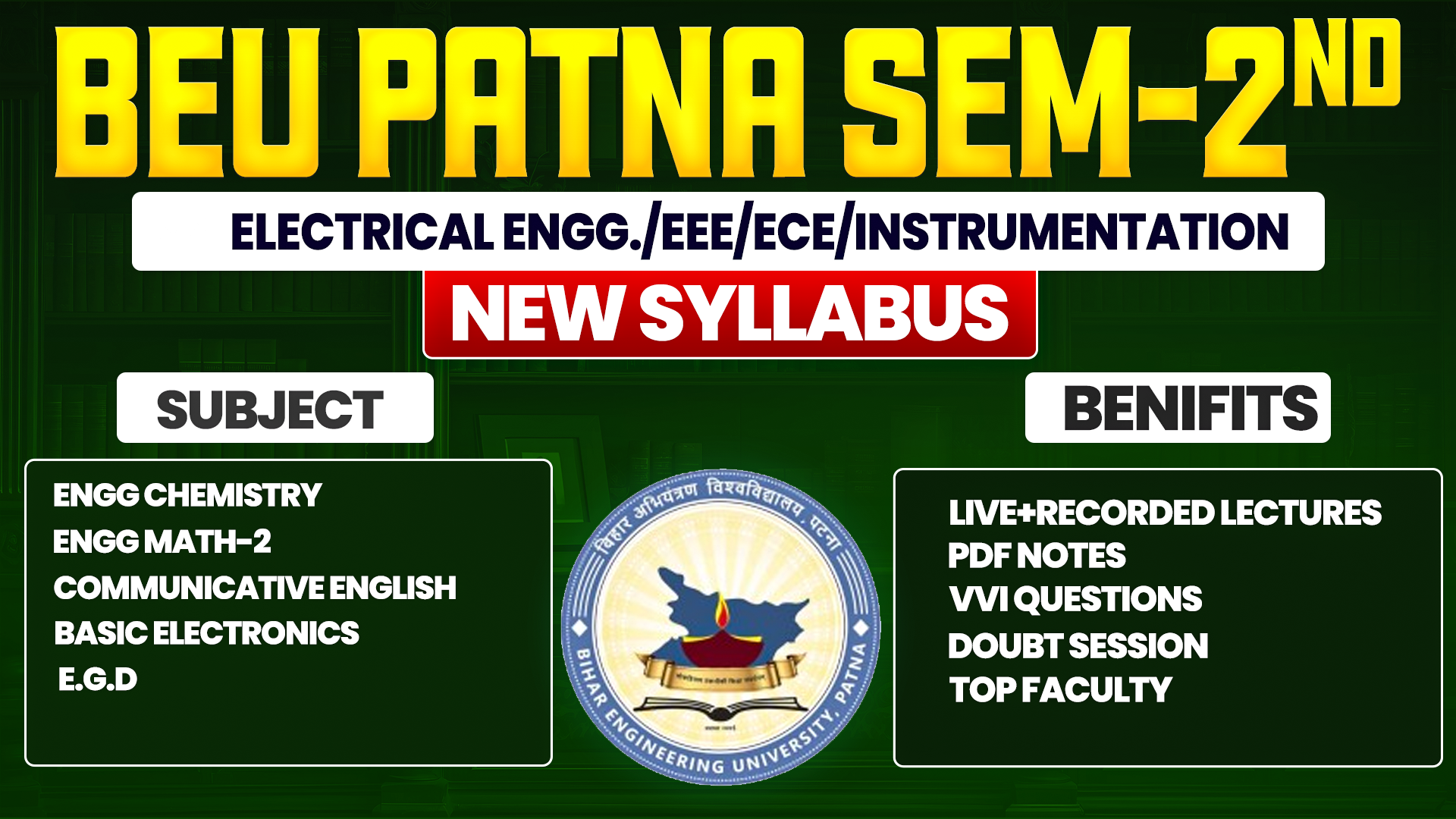 2ND SEM ELECTRICAL ENGG/ E.E.E/ E.C.E/ INSTRUMENTATION
