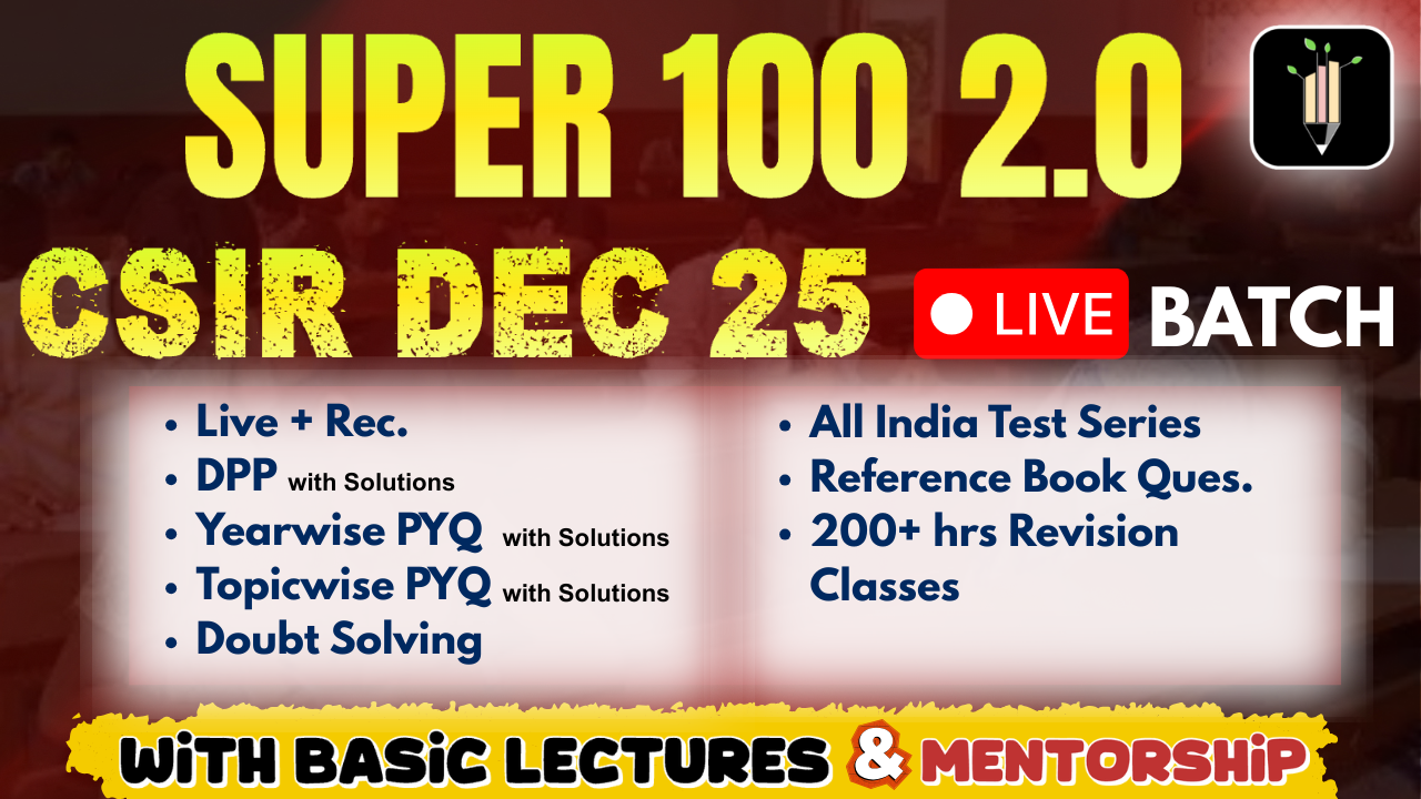 Super 100 2.0 CSIR Dec 2025