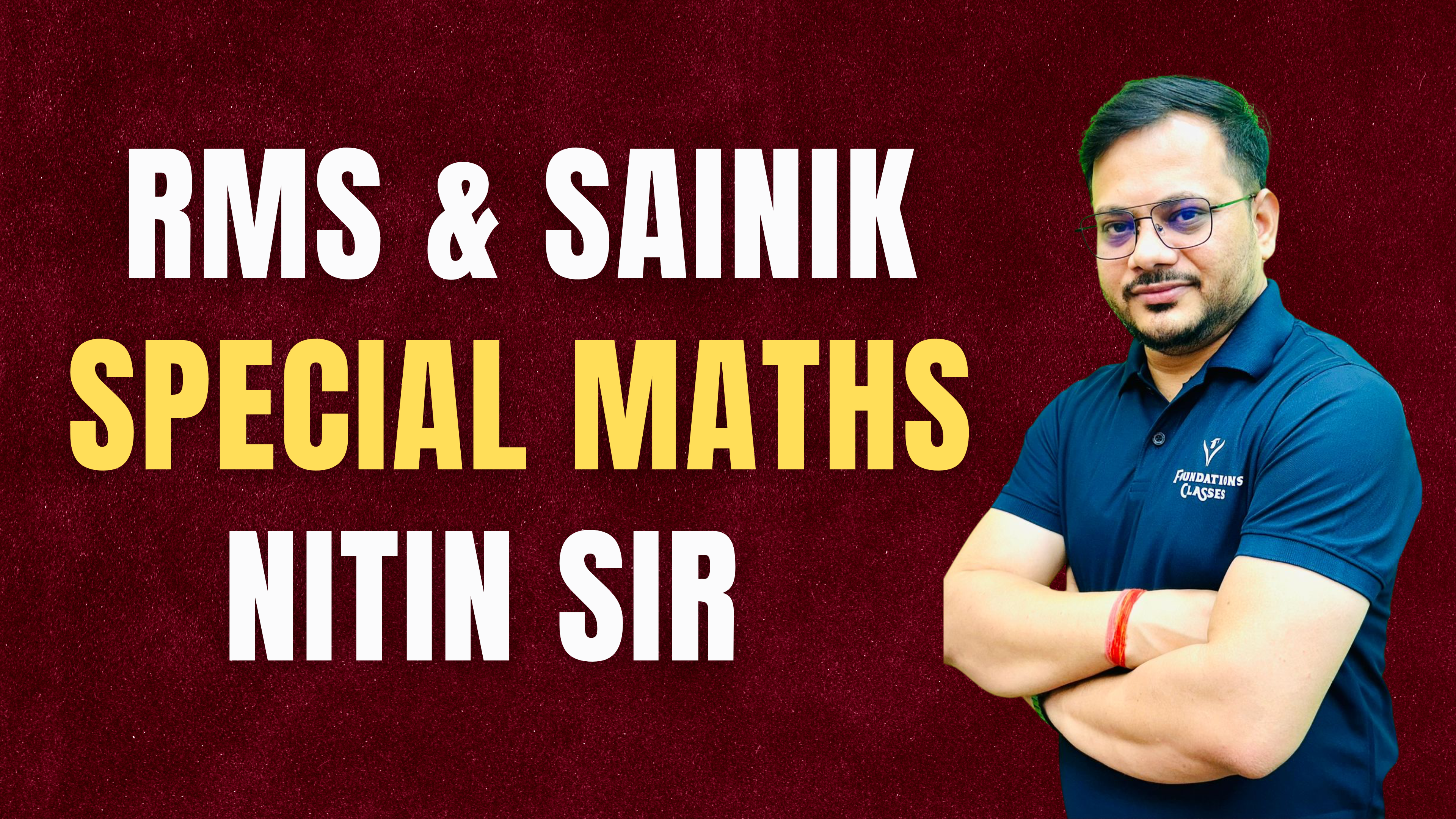 RMS & SAINIK SPECIAL MATHS NITIN SIR
