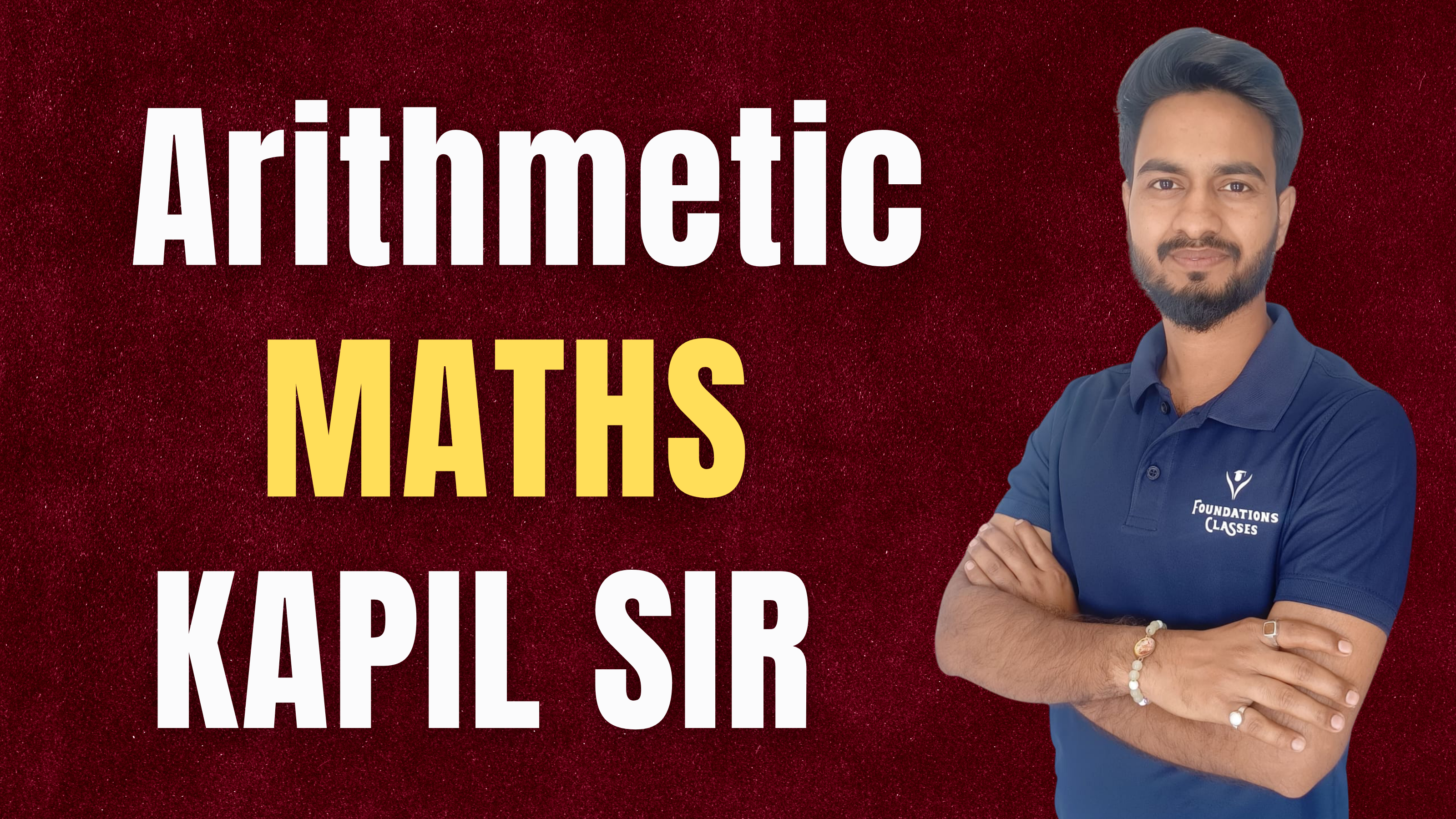 Arithmetic  MATHS  KAPIL SIR