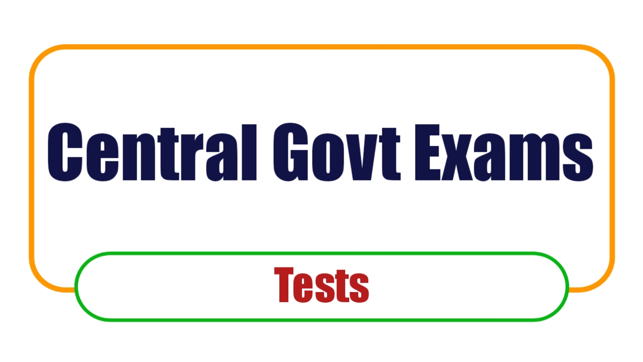 Central Govt Exams