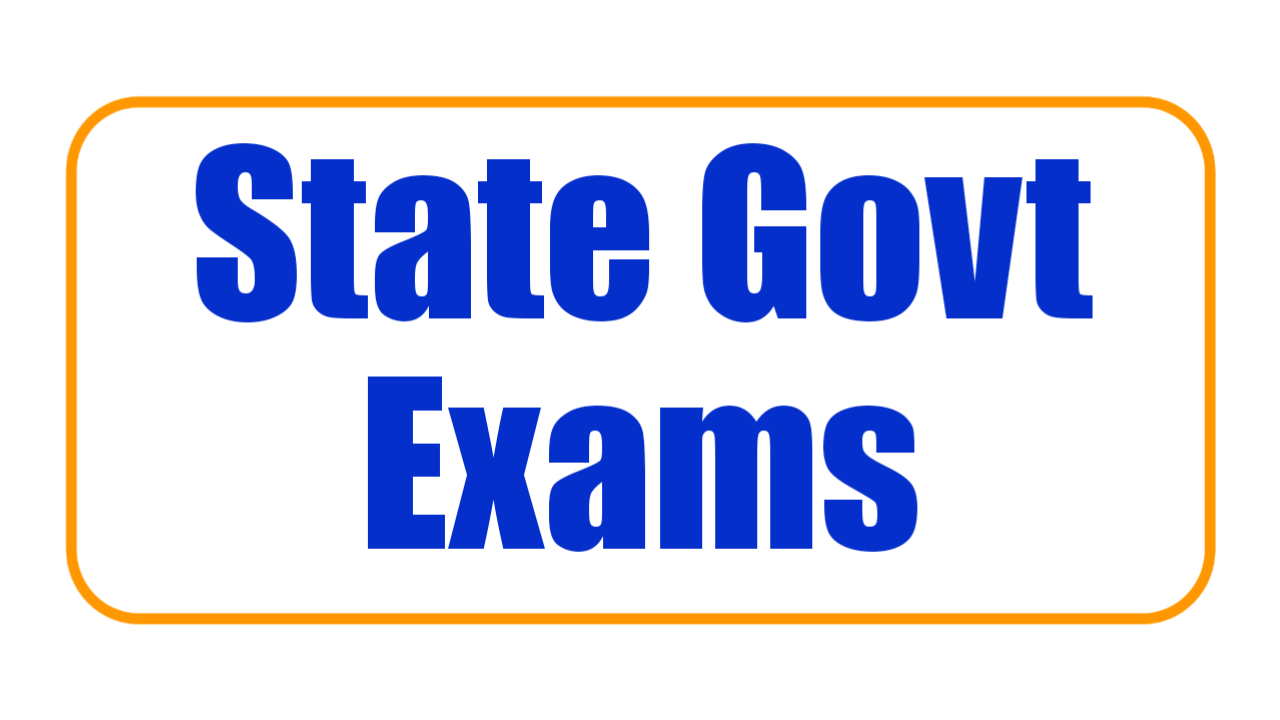 State Govt Exams