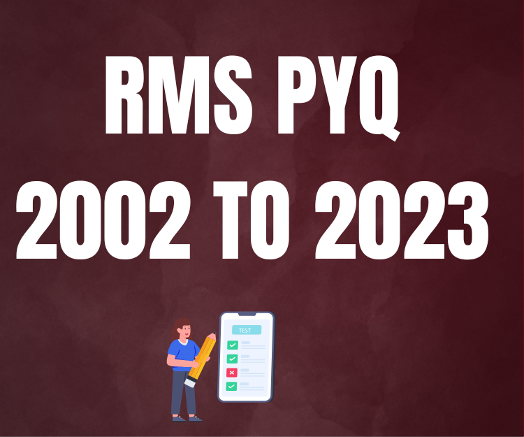 RMS PYQ 2002 TO 2023