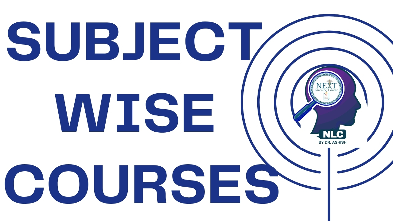 SUBJECT WISE COURSES