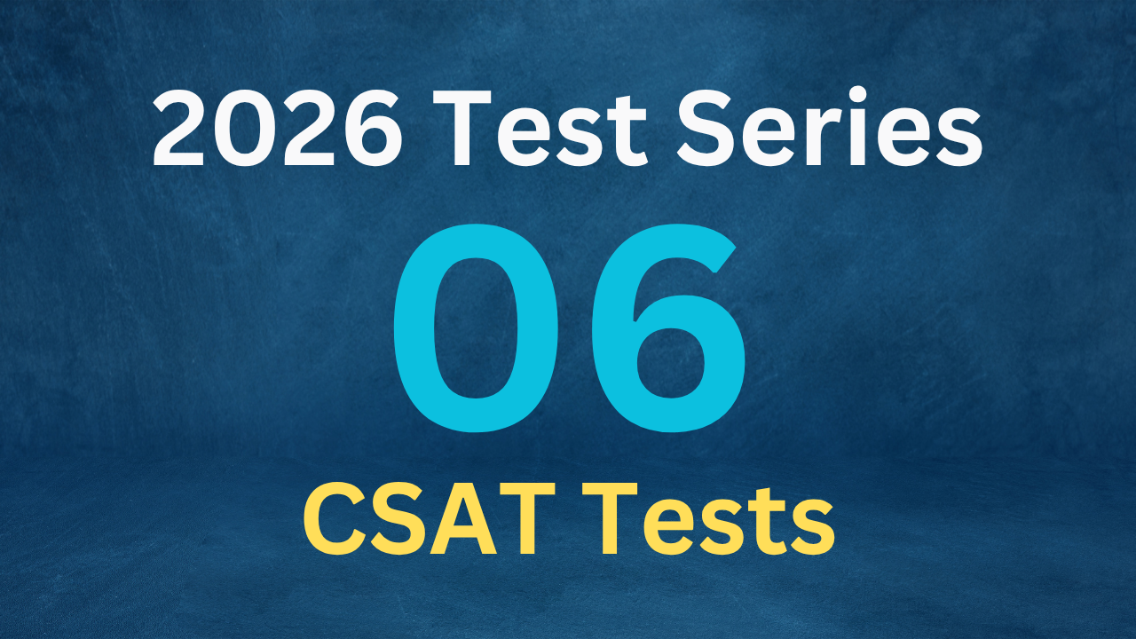 2026 — 06 CSAT Tests