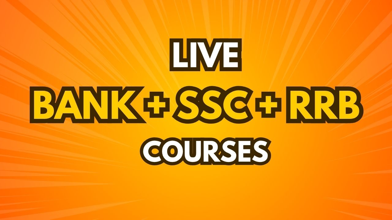 LIVE BANK+SSC+RAILWAY COURSES