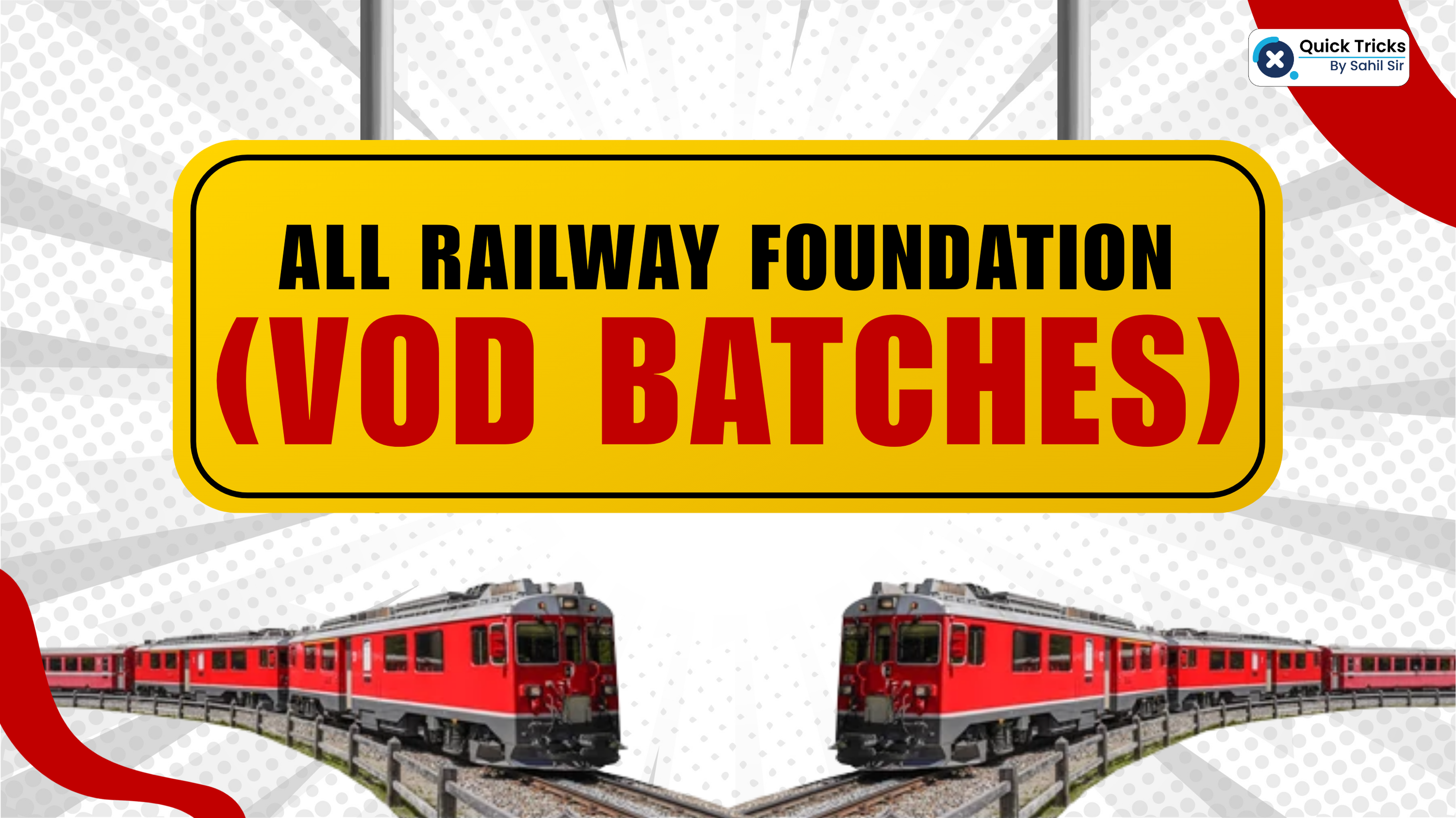 All Railway Foundation Batches (VOD)