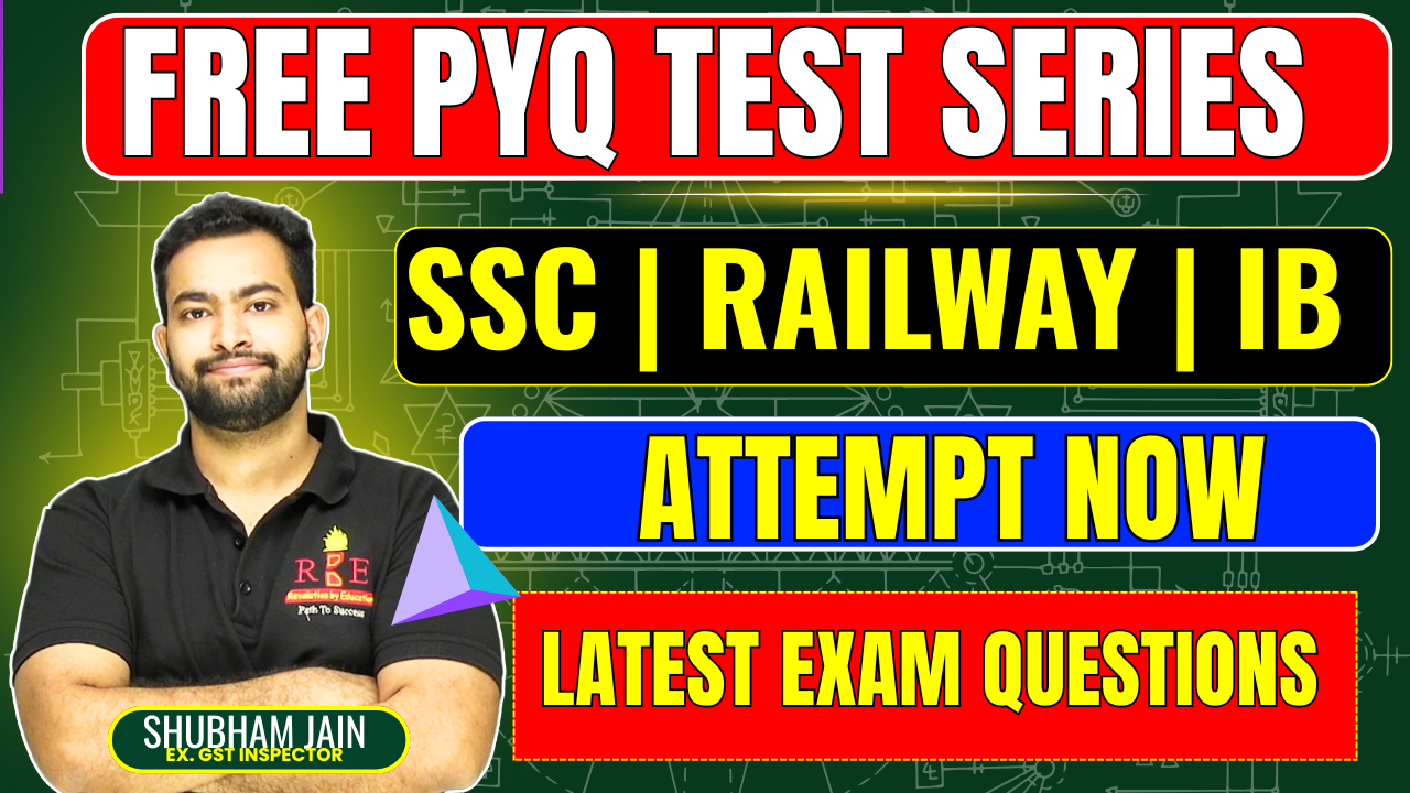 RBE Free Tests (SSC, Railway & Intelligence Bureau)