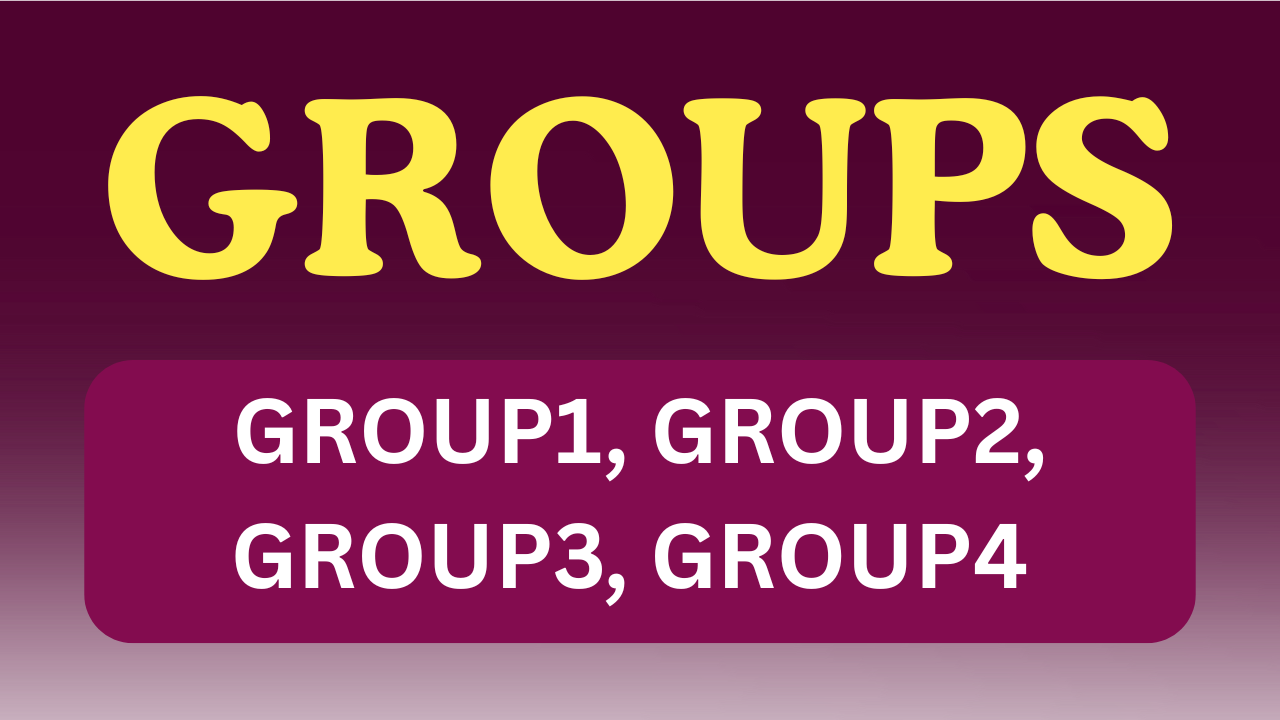 APPSC GROUPS