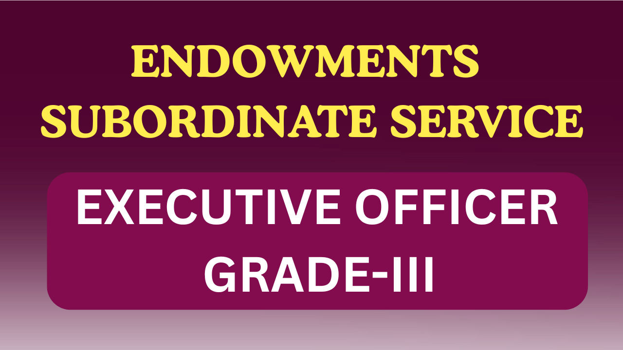 ENDOWMENT DEPARTMENT 
