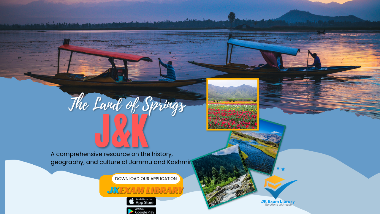 The land of Springs complete E-Book Jammu and Kashmir
