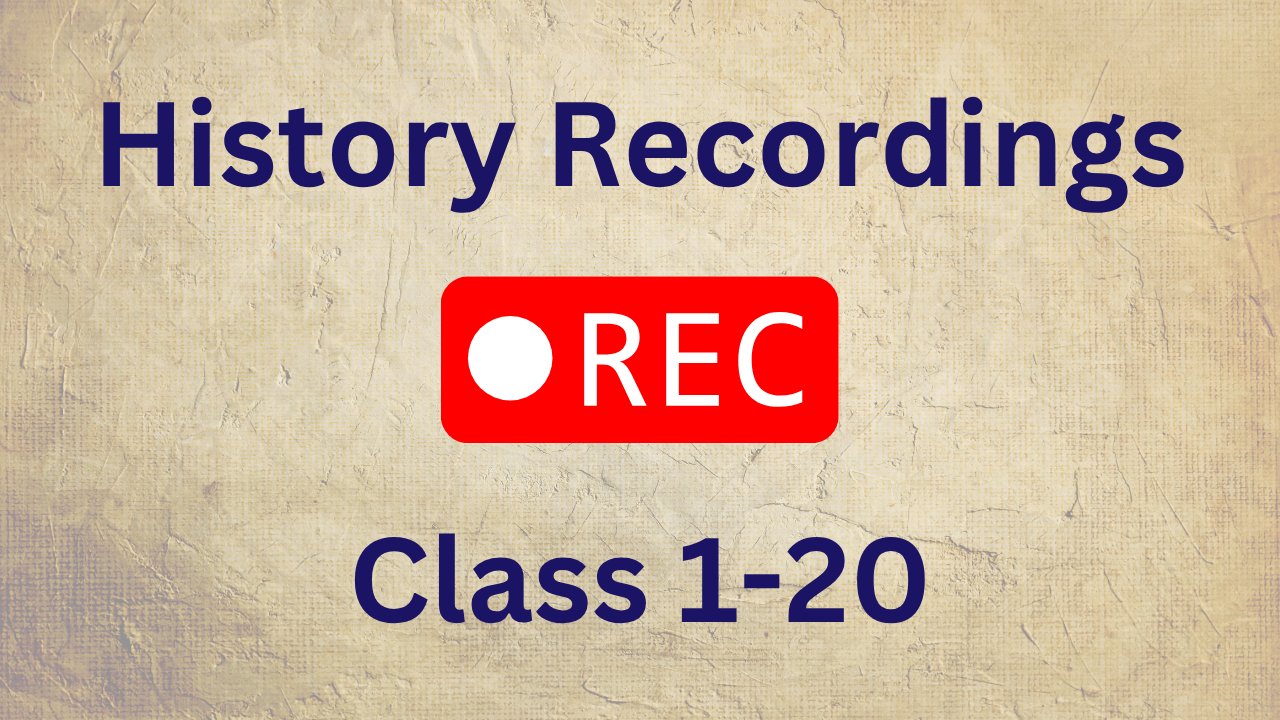 History -Recordings