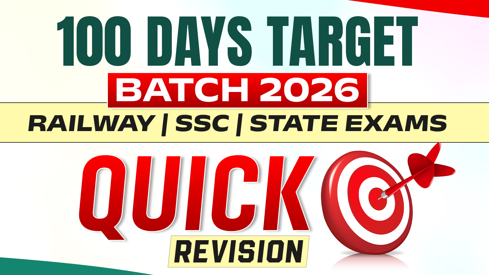 100 Days Target Batch 2026
