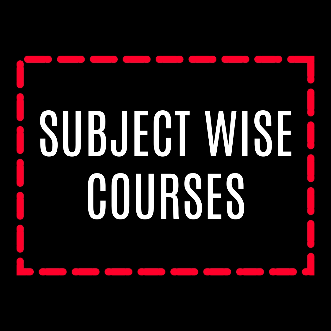 SUBJECT WISE COURSES