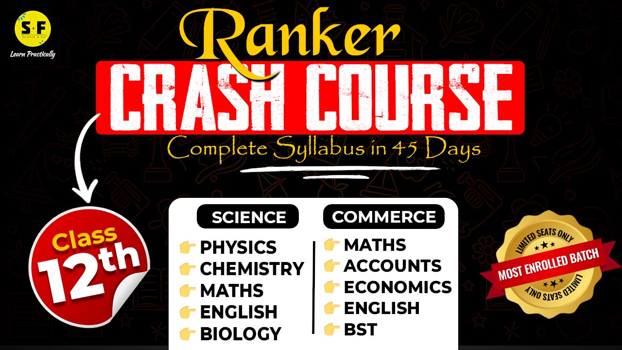 Class 12th 45 Days Crash Course 🚨