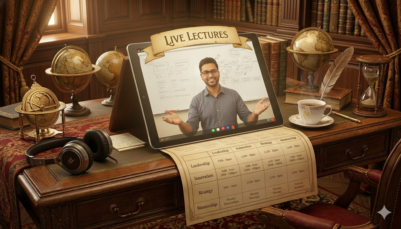 Live Lectures and Recordings