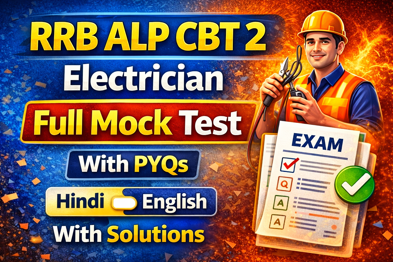 ALP CBT II Electrician Mock Test