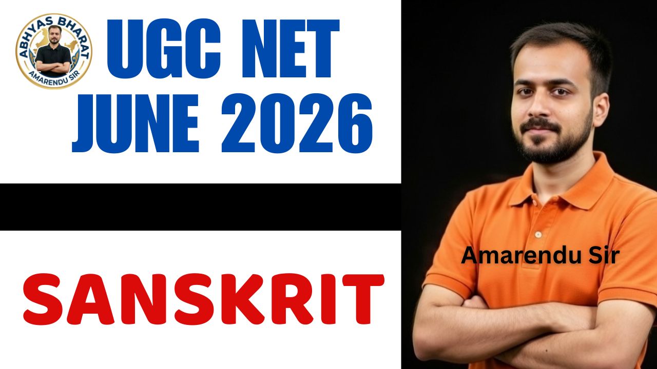 UGC NET JUNE 2026 (Sanskrit)
