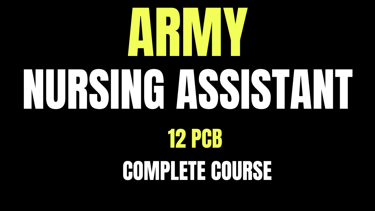 ARMY NURSING ASISTANT