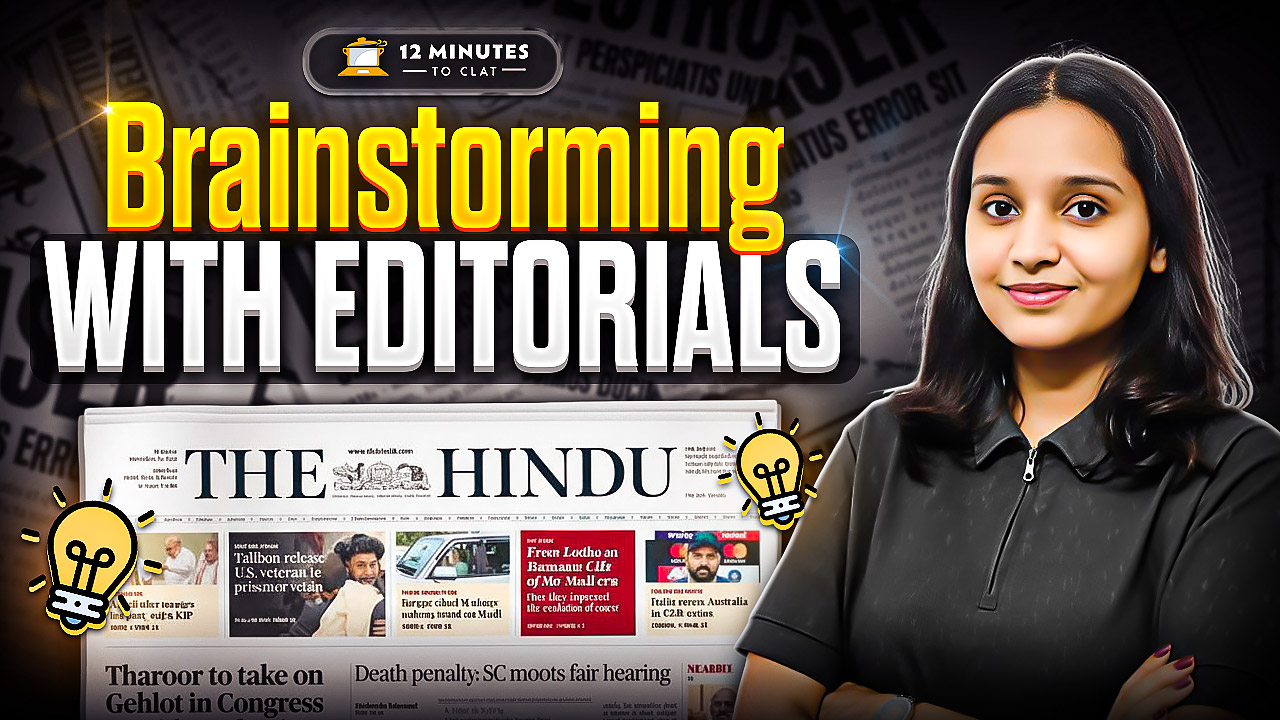 Brainstorming with Editorials