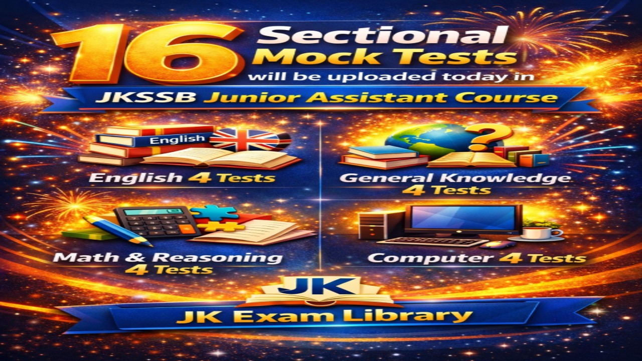 Sectional Mocktests