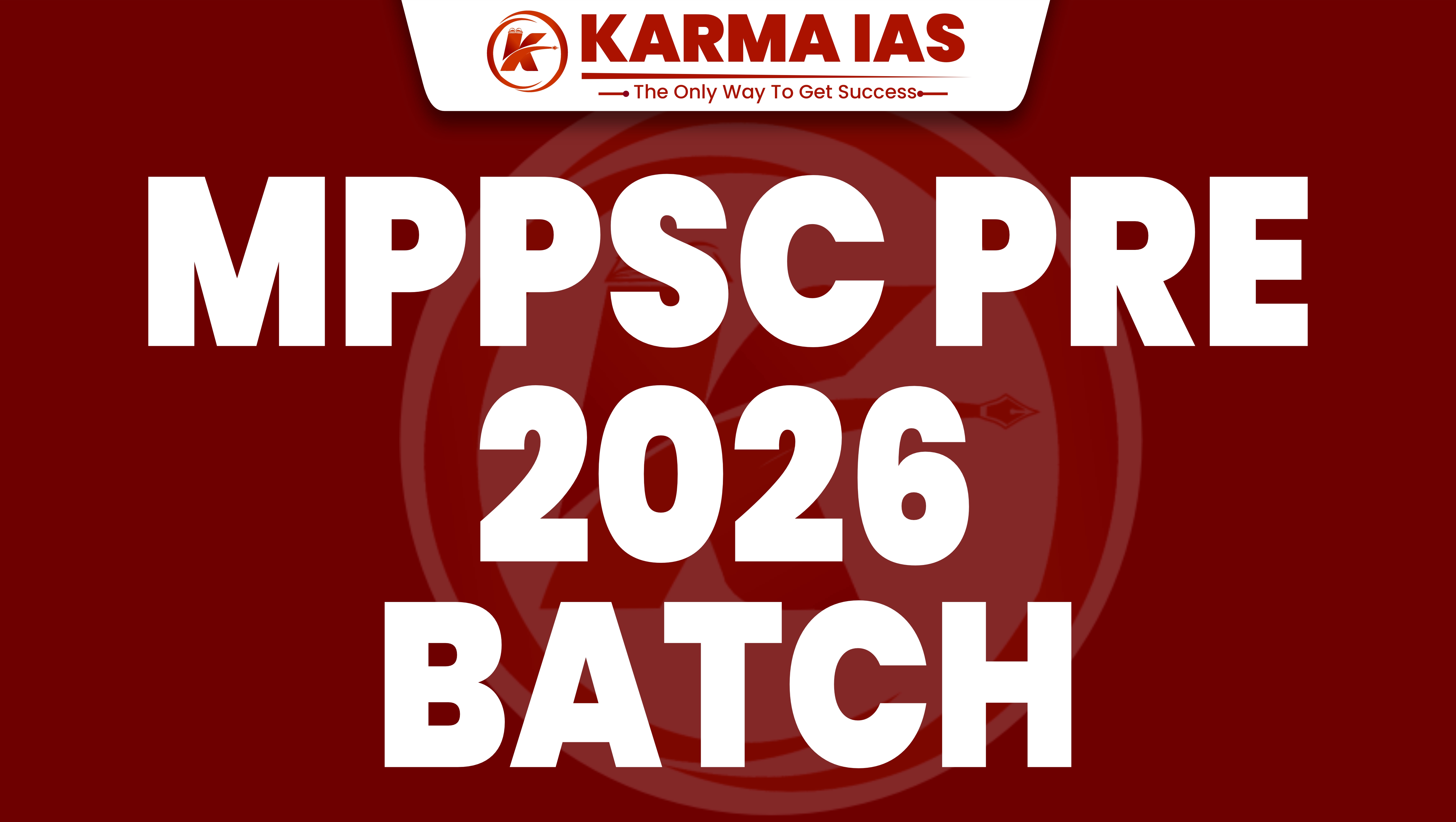 MPPSC PRE- (2026) BATCHES 