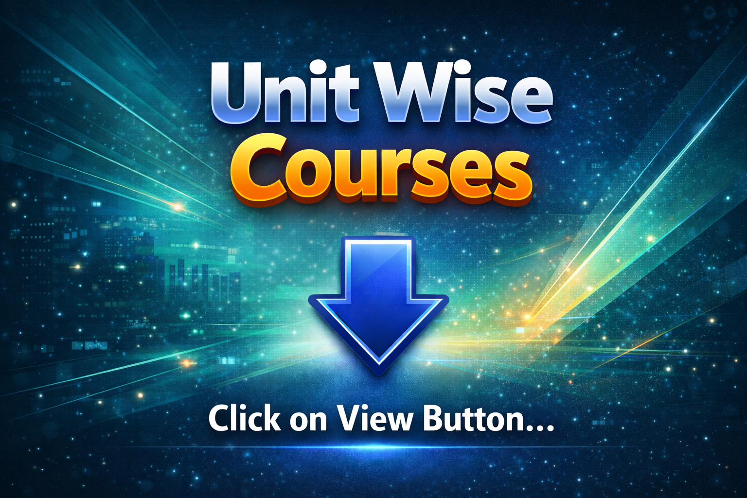 Unit Wise Courses 