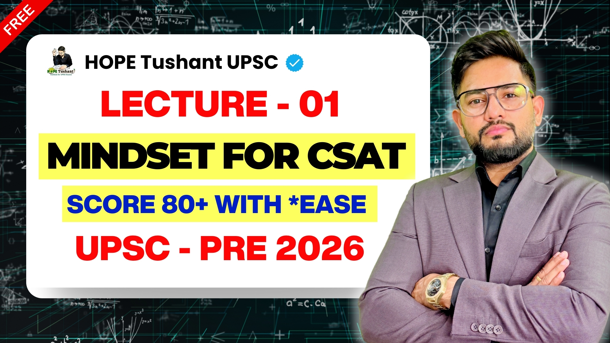 Chapter 01 - MINDSET For CSAT 2026