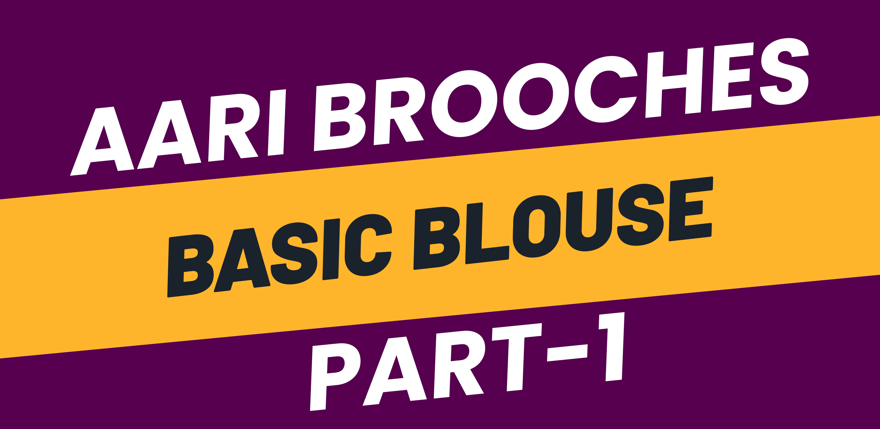 Basic Blouse Part-1