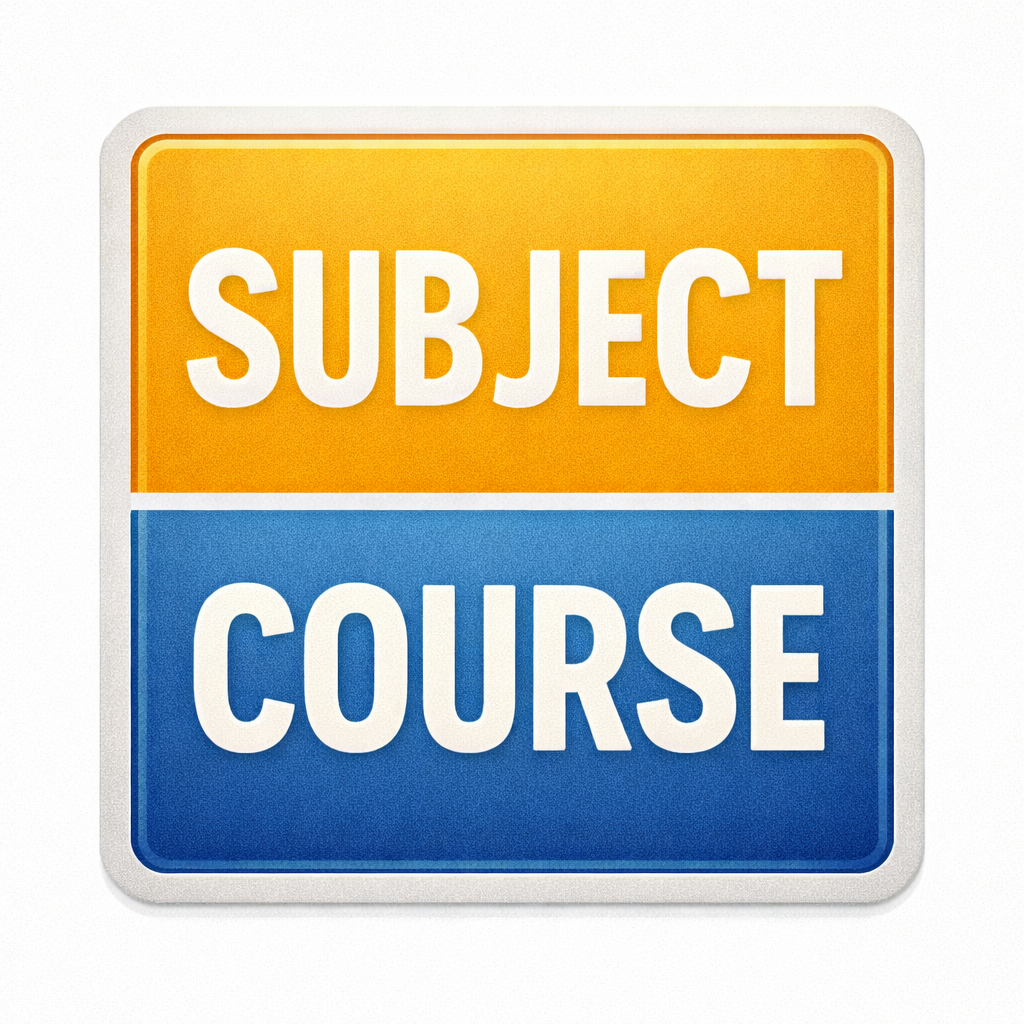 Subject Course