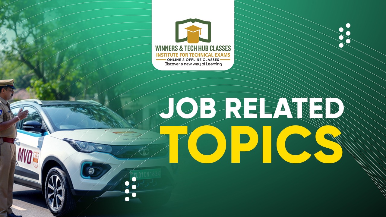 JOB RELATED TOPICS