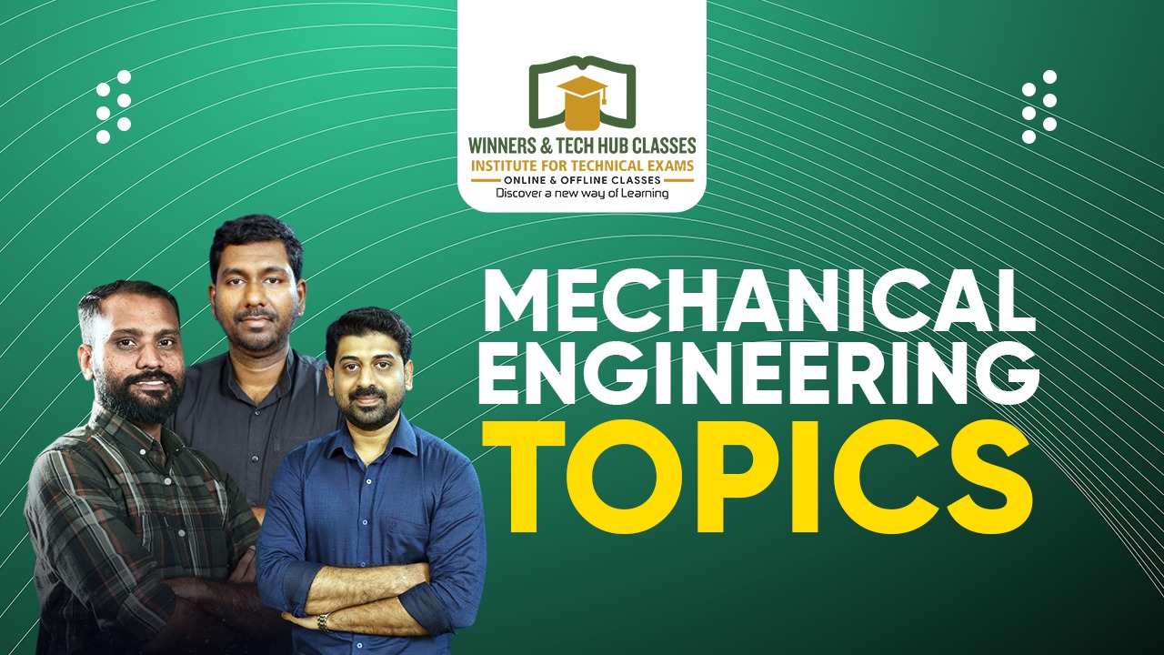 MECHANICAL ENGG TOPICS