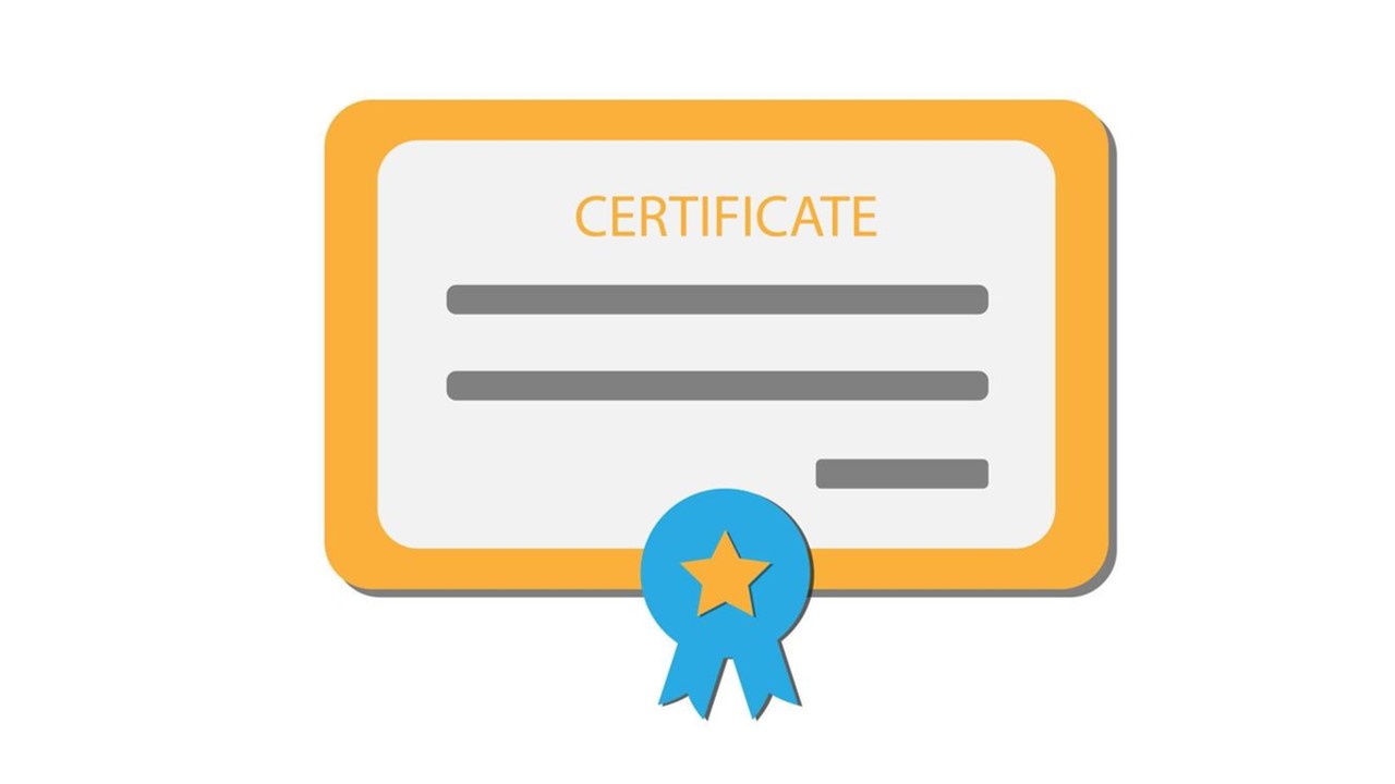 Certificate Form