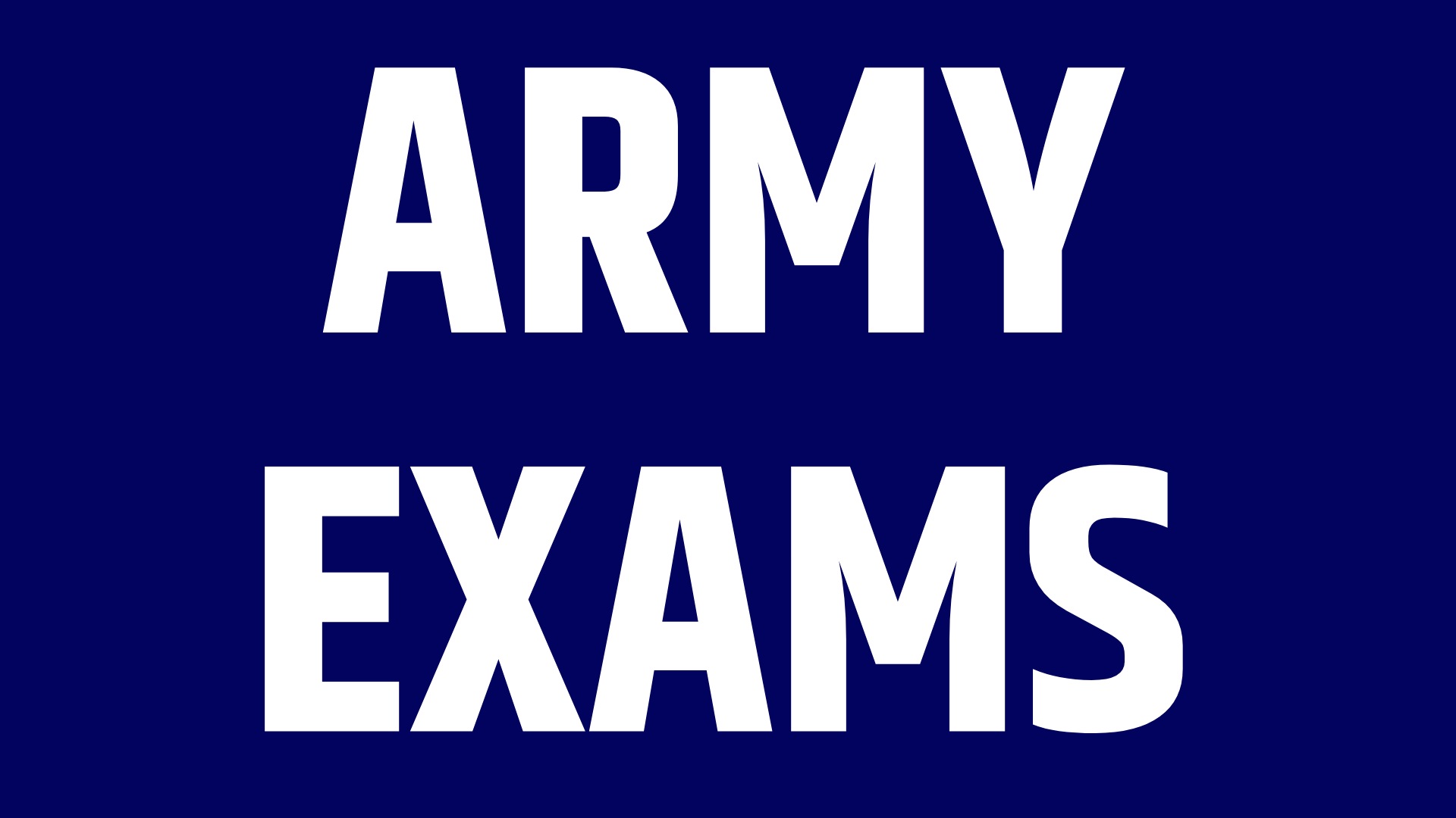 ARMY SPECIAL