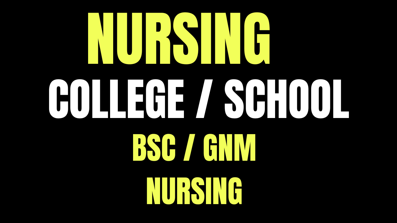 BSC / GNM NURSIG COLLEGE CLASSES