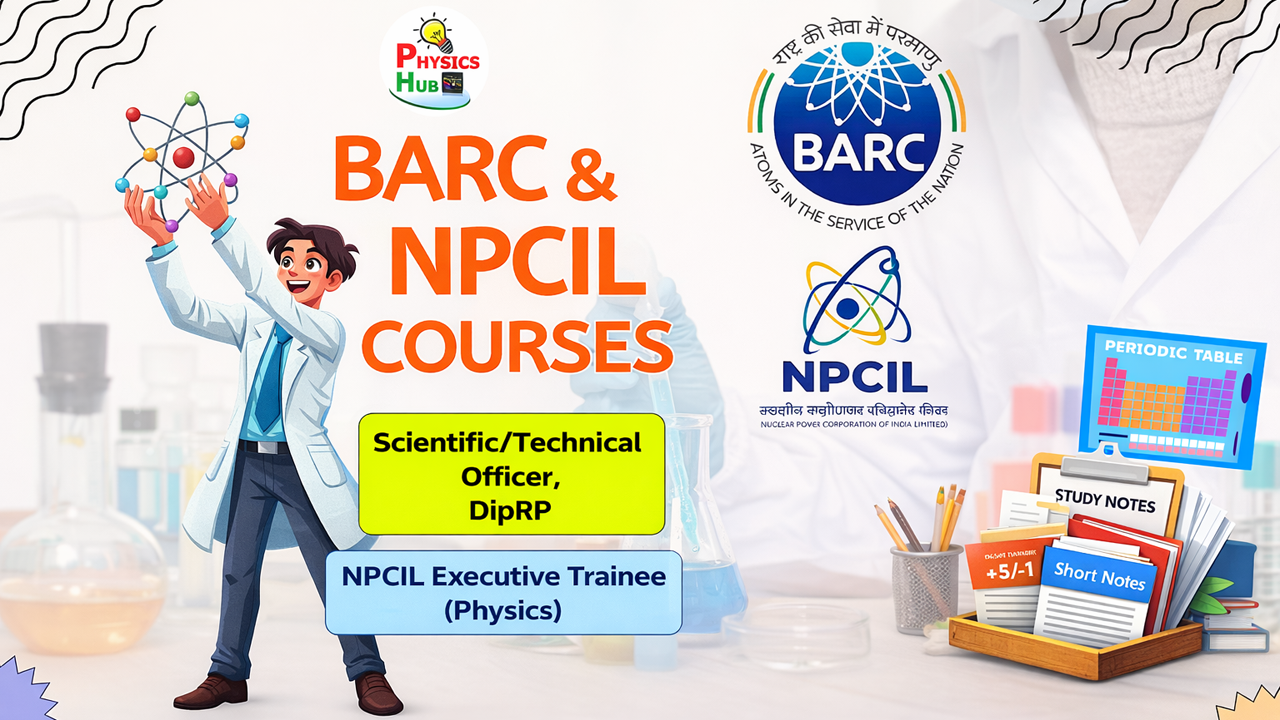 BARC & NPCIL Courses