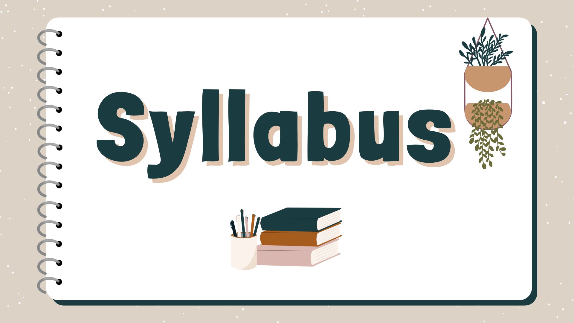 Syllabus & Question Bank