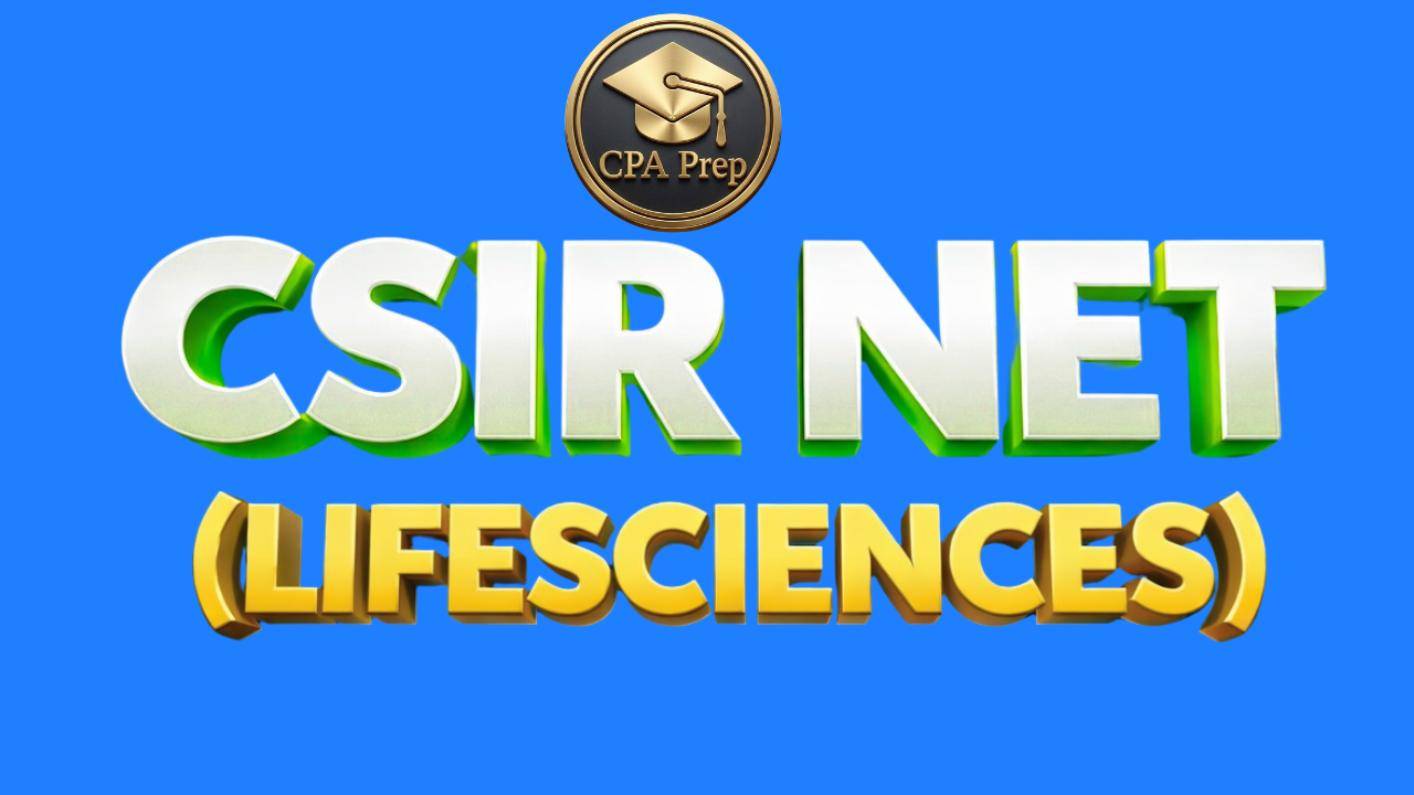 CSIR NET  (Life Sciences)