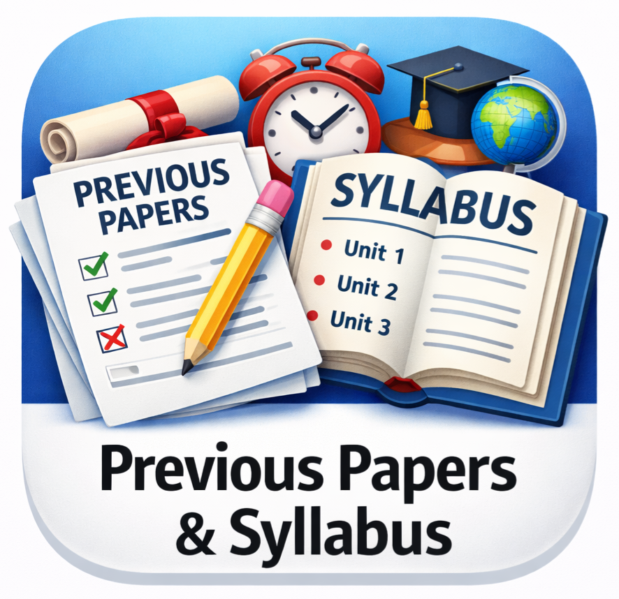 Previous Papers & Syllabus 