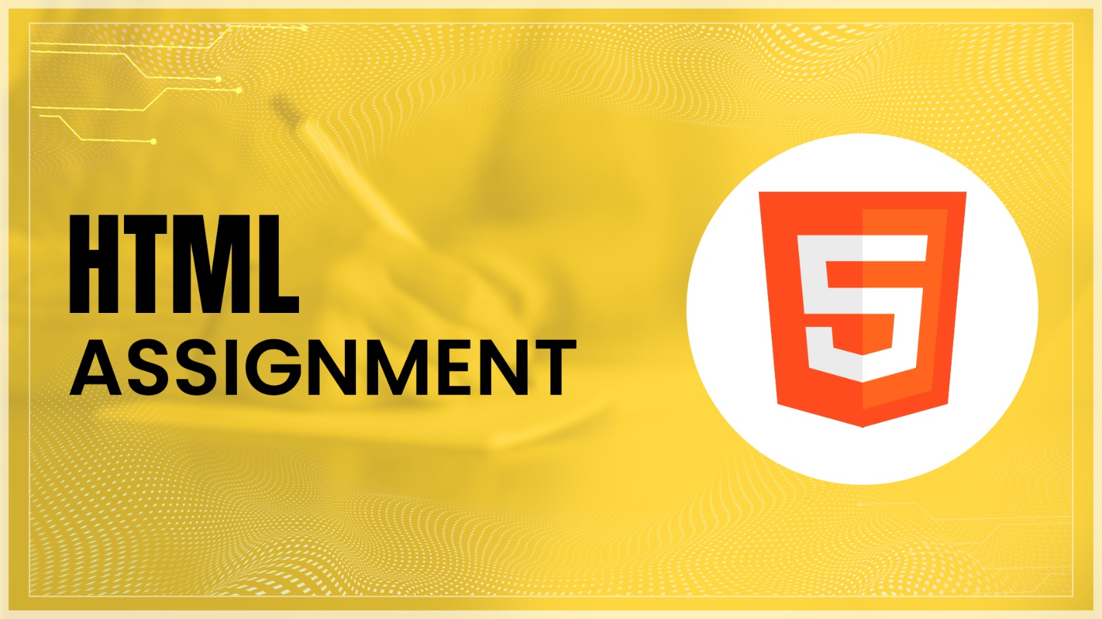 HTML-Assignment