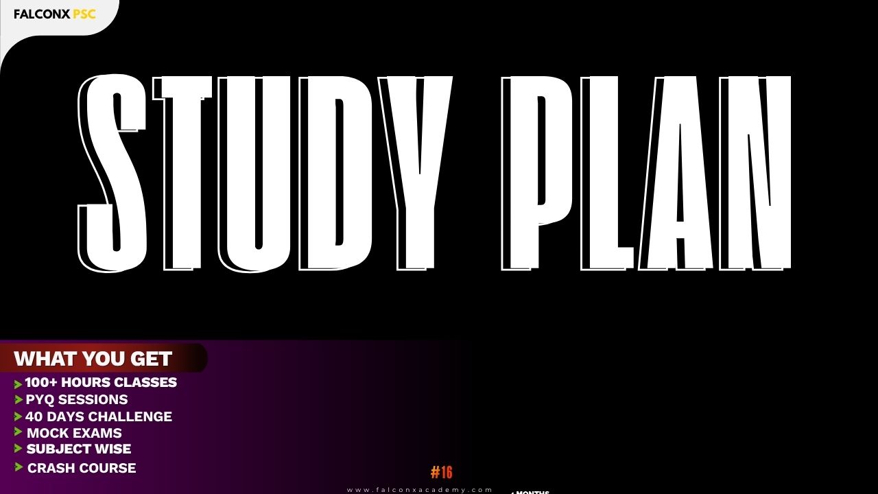 STUDY PLAN