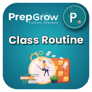 Class Routine | 10 ICSE PrepGrow
