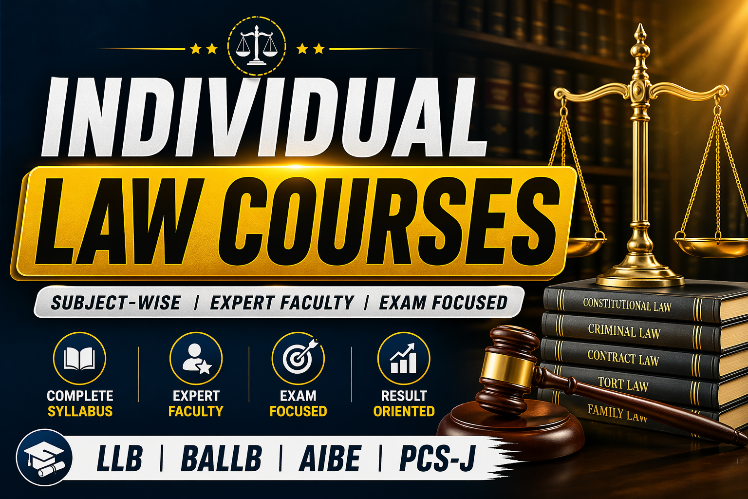 Indivisual Law Courses 