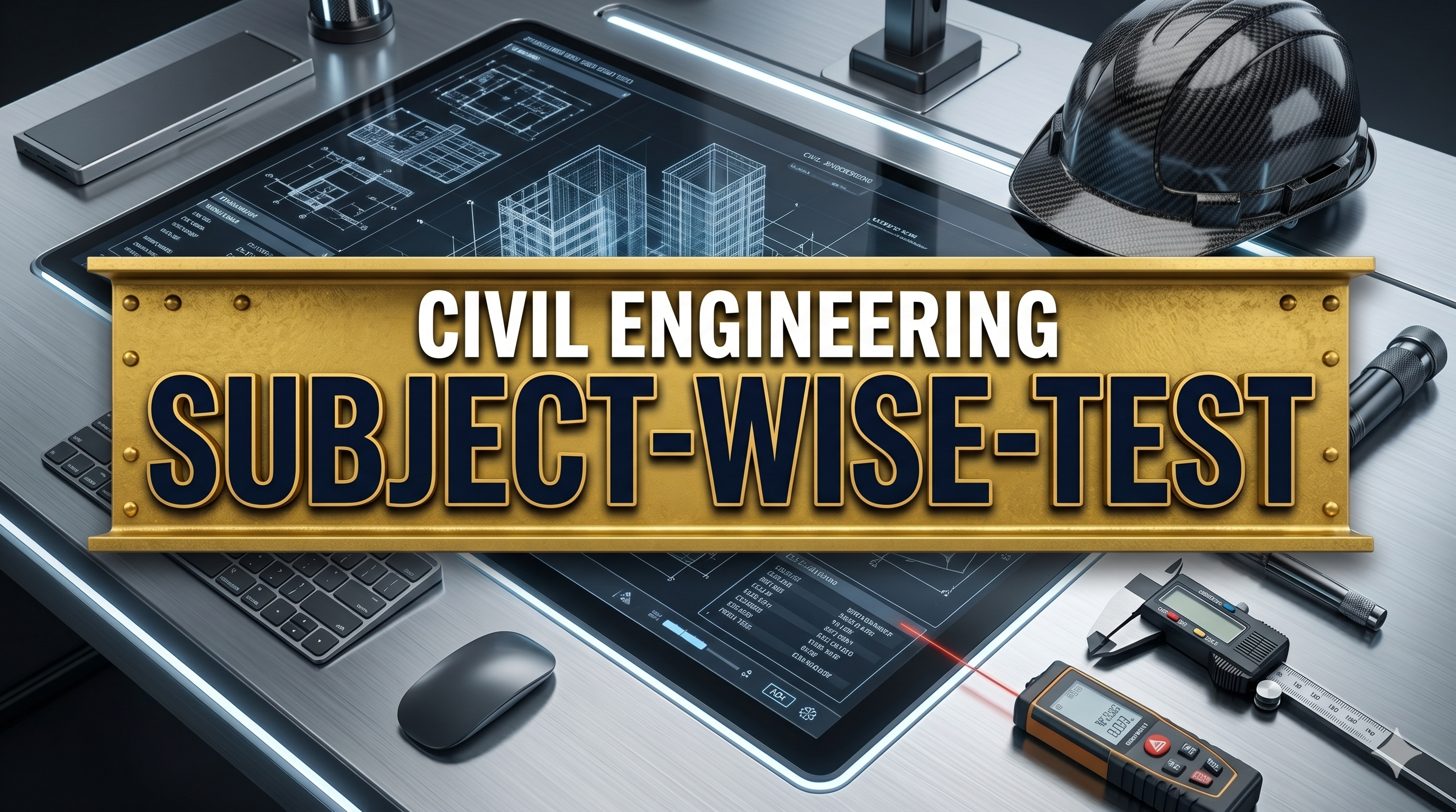 CIVIL ENGINEERING SUBJECT-WISE TEST