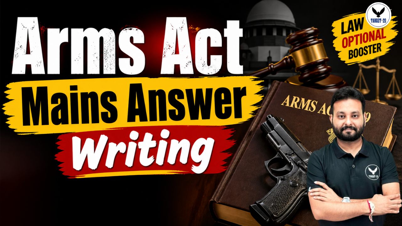 Arms Act Mains Answer Writing