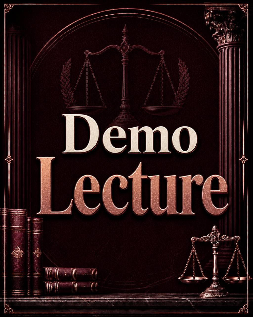 DEMO LECTURE