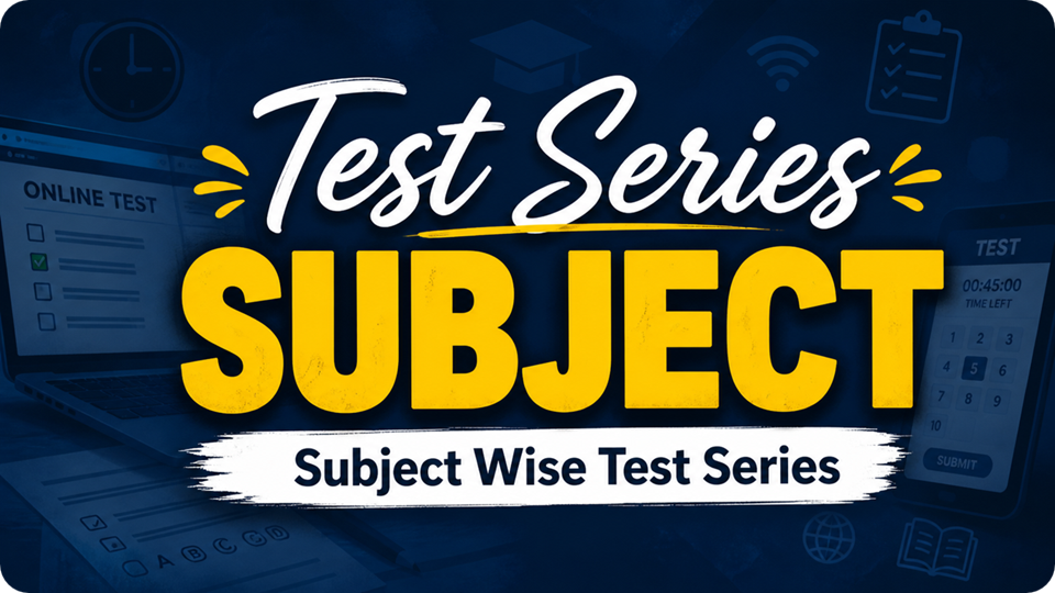 Subject wise Premium Test Series