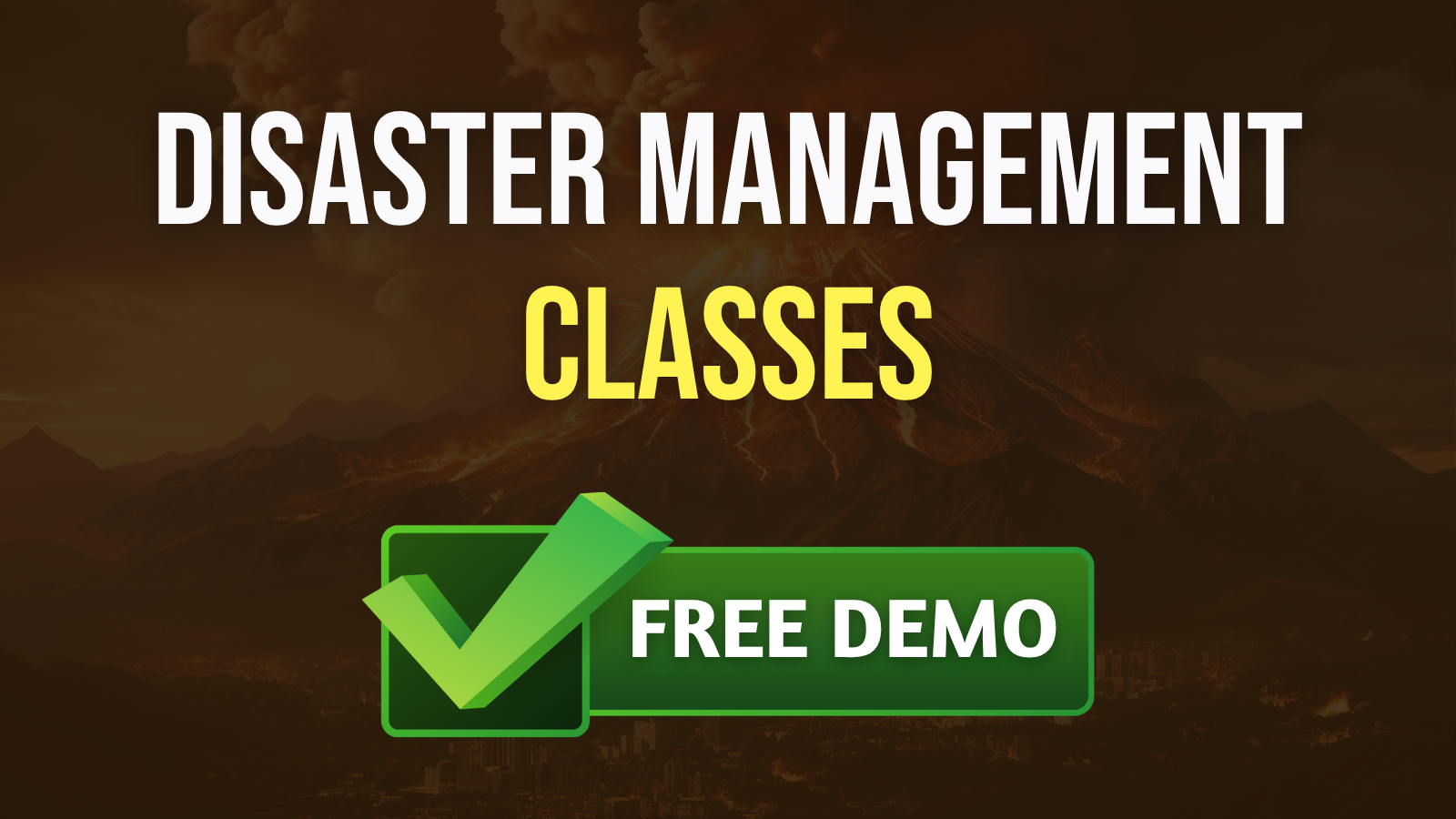 Disaster Management - Free Demo
