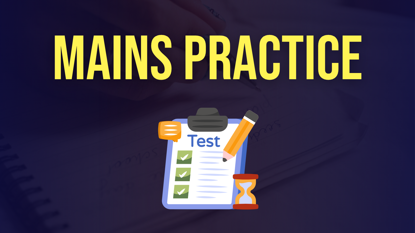 Essay - Mains Practice