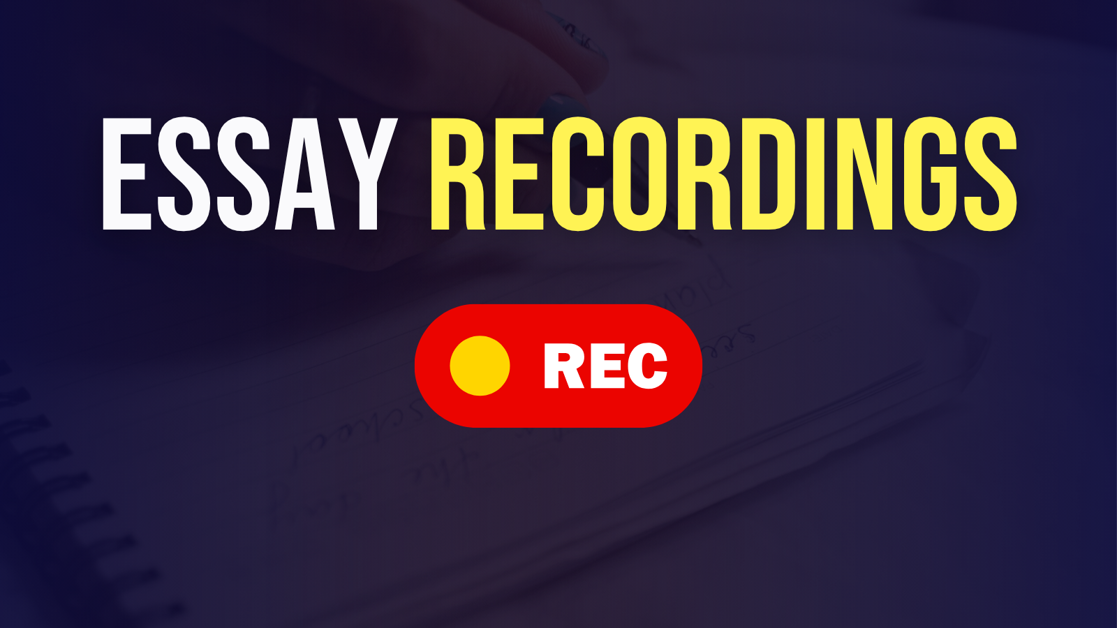 Essay - Recordings